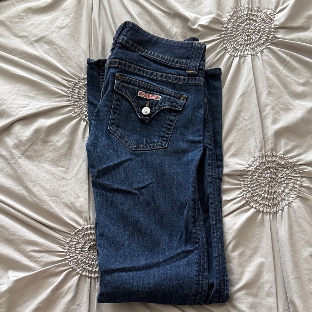 Hudson Jeans Women's Skinny Jeans in Dark Blue